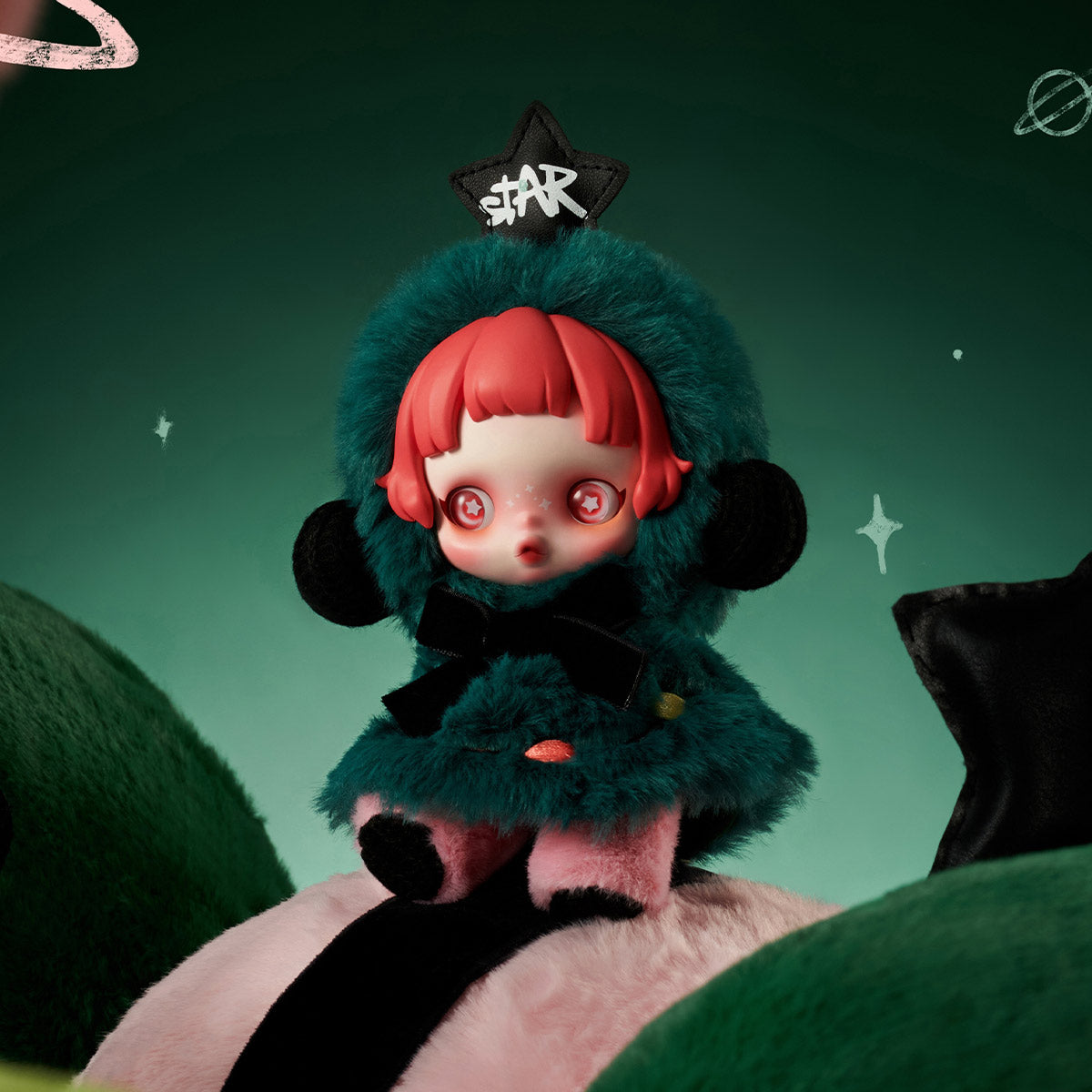 SKULLPANDA Winter Symphony Series Plush (AUTHENTIC)