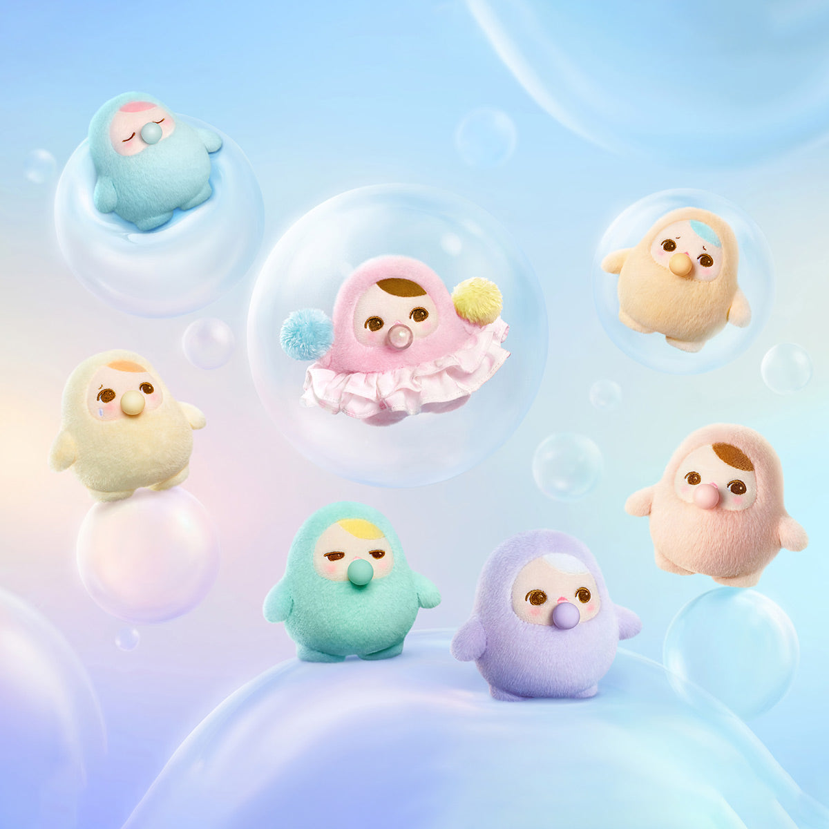 PUCKY BEANIE BUBBLE UP SERIES-Plush Pendant Blind Box (AUTHENTIC)