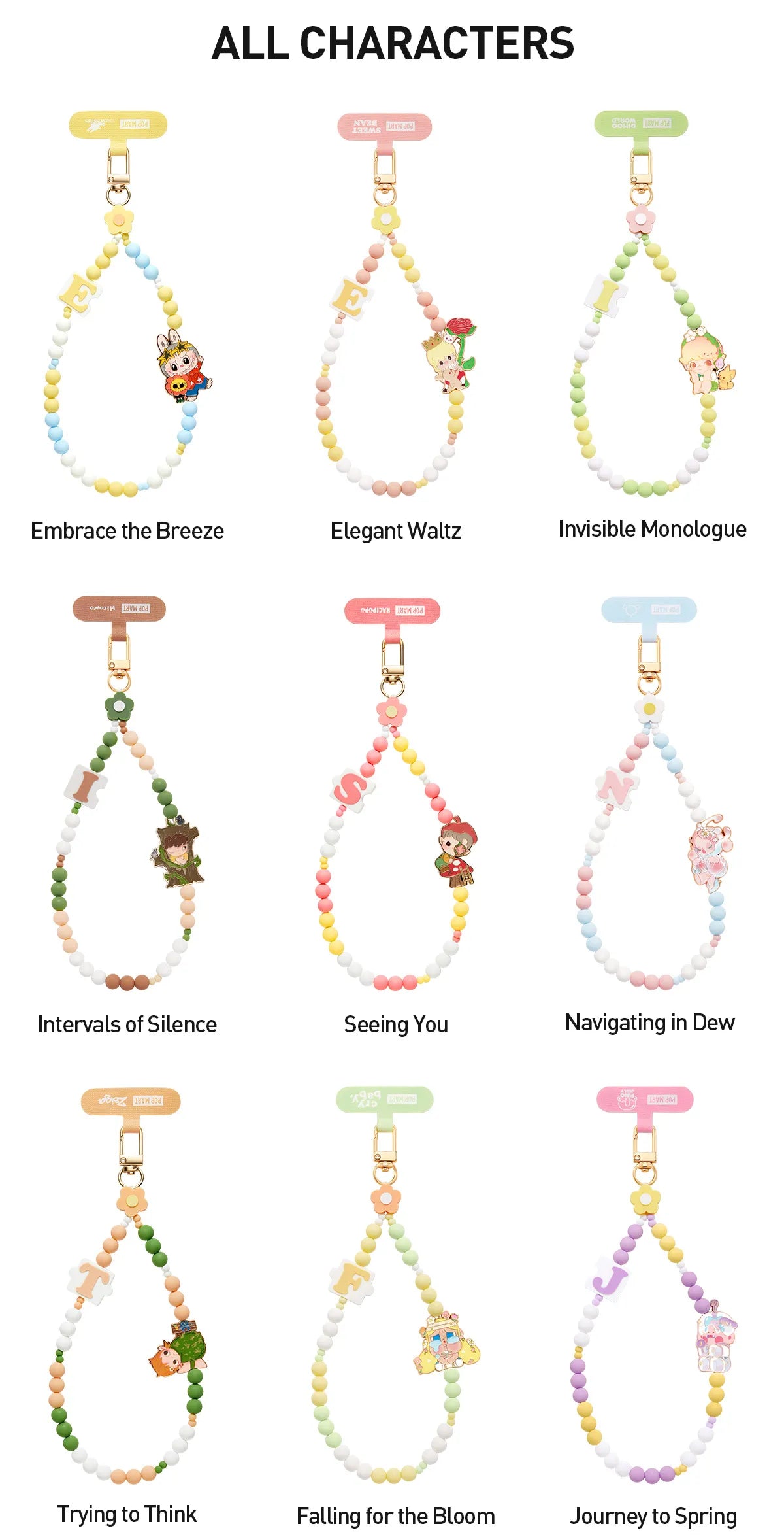 POP MART Hand in Hand | Phone Charm (Blind Box)