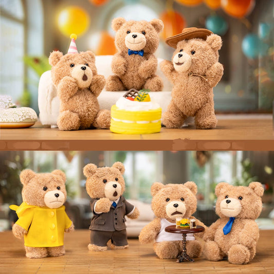 Ted2 Teddy Bear Action Plush Pendant  (AUTHENTIC)