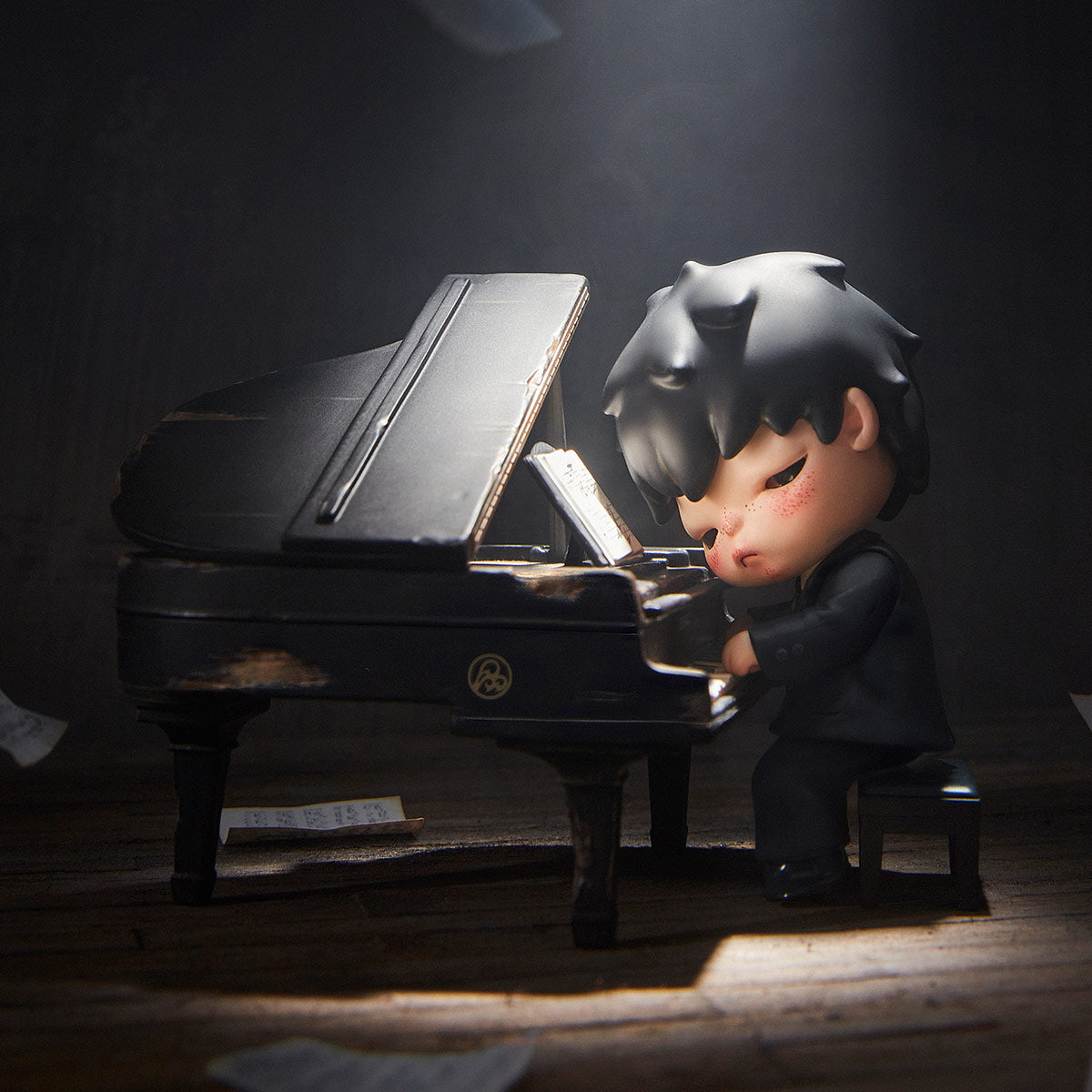 Hirono The Pianist Figure (AUTHENTIC)
