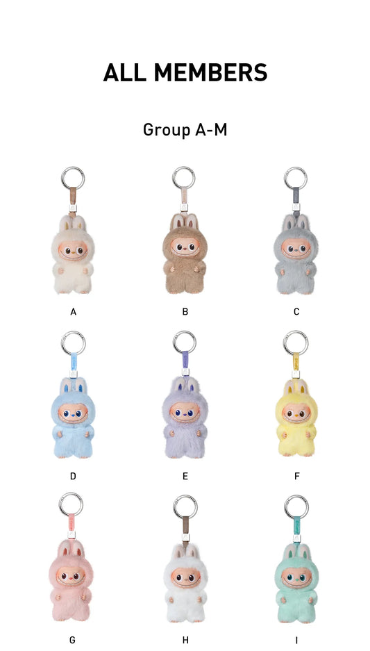 CHOOSE THE LETTER YOU WANT! LABUBU THE MONSTERS PIN FOR LOVE SERIES - Vinyl Plush Pendant  (A-Z) Please note there is a 3 week wait for these as they are brand new & not yet in stock