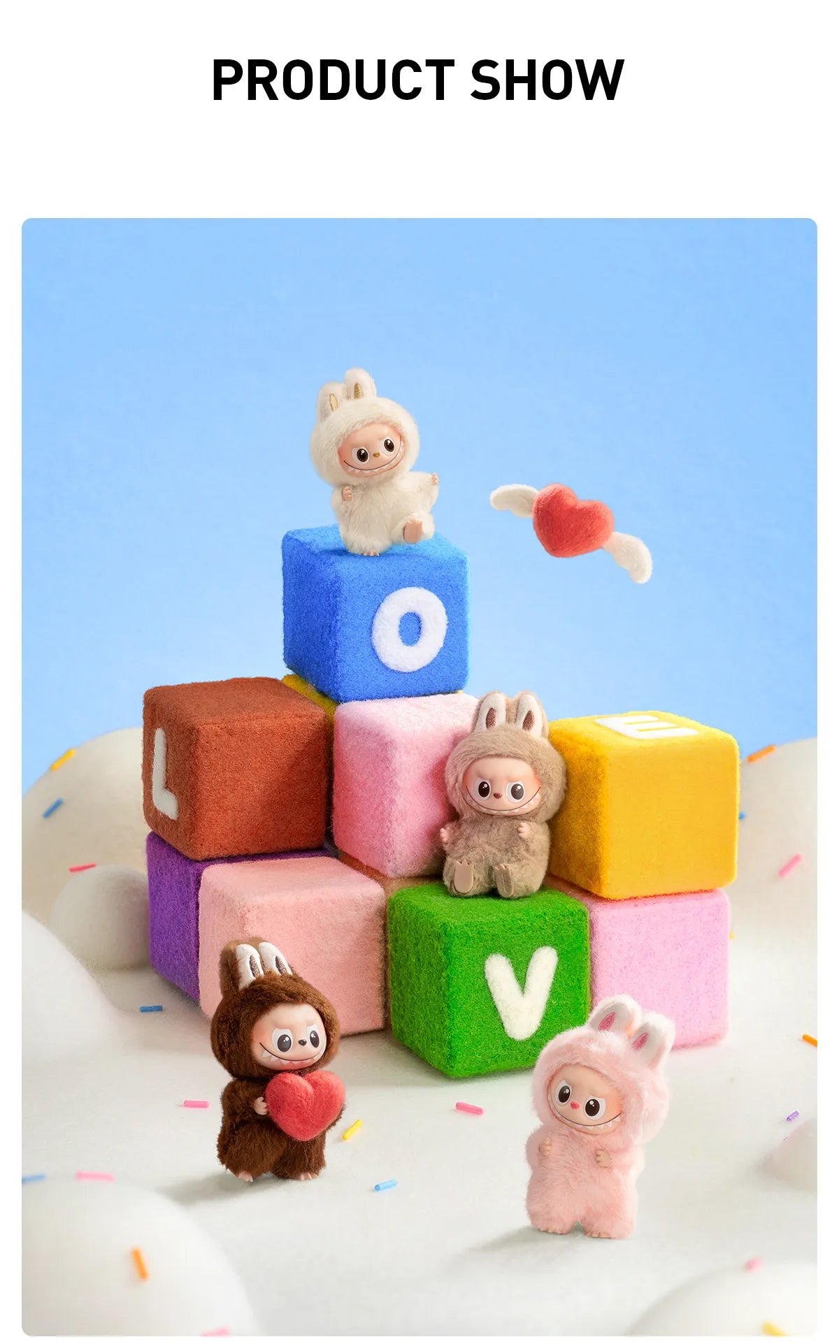 CHOOSE THE LETTER YOU WANT! LABUBU THE MONSTERS PIN FOR LOVE SERIES - Vinyl Plush Pendant  (A-Z) Please note there is a 3 week wait for these as they are brand new & not yet in stock