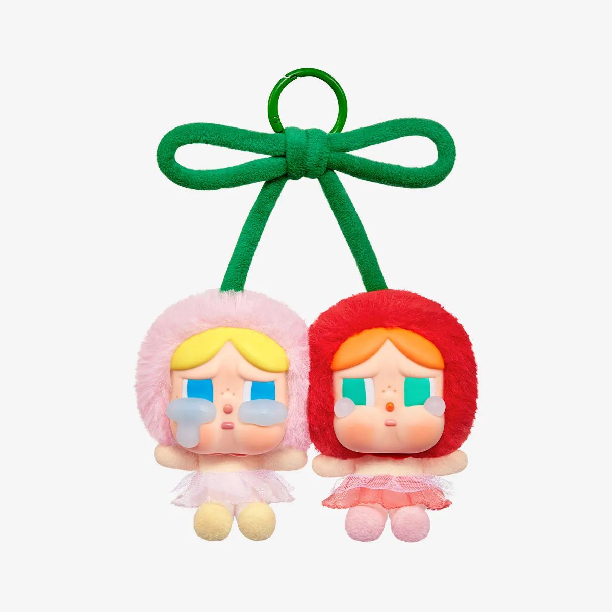 CRYBABY Crying for love Series - Vinyl Plush Hanging Card (Love You Cherry Much) - (AUTHENTIC)