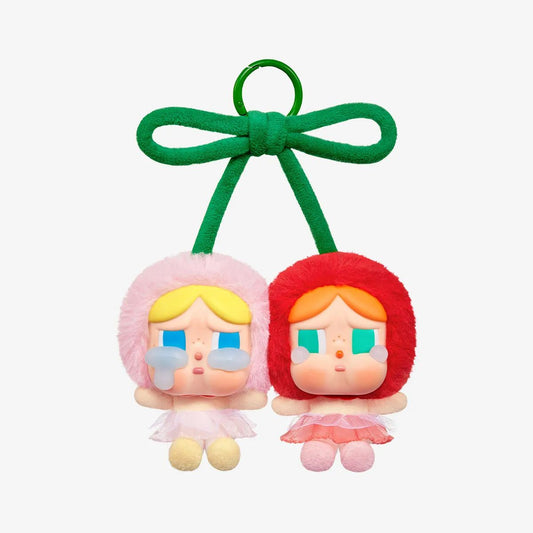 CRYBABY Crying for love Series - Vinyl Plush Hanging Card (Love You Cherry Much) - (AUTHENTIC)