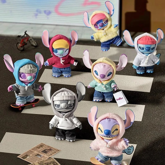 MINISO - Disney Stitch GenZ Street Series Plush Vinyl Doll Blind Box (Authentic)