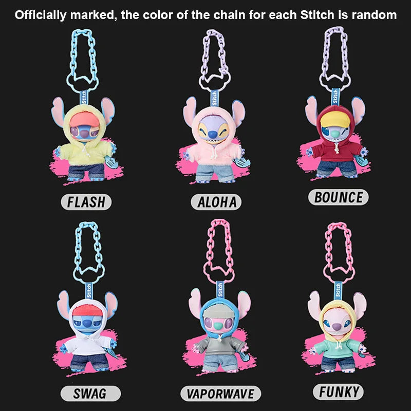 MINISO - Disney Stitch GenZ Street Series Plush Vinyl Doll Blind Box (Authentic)
