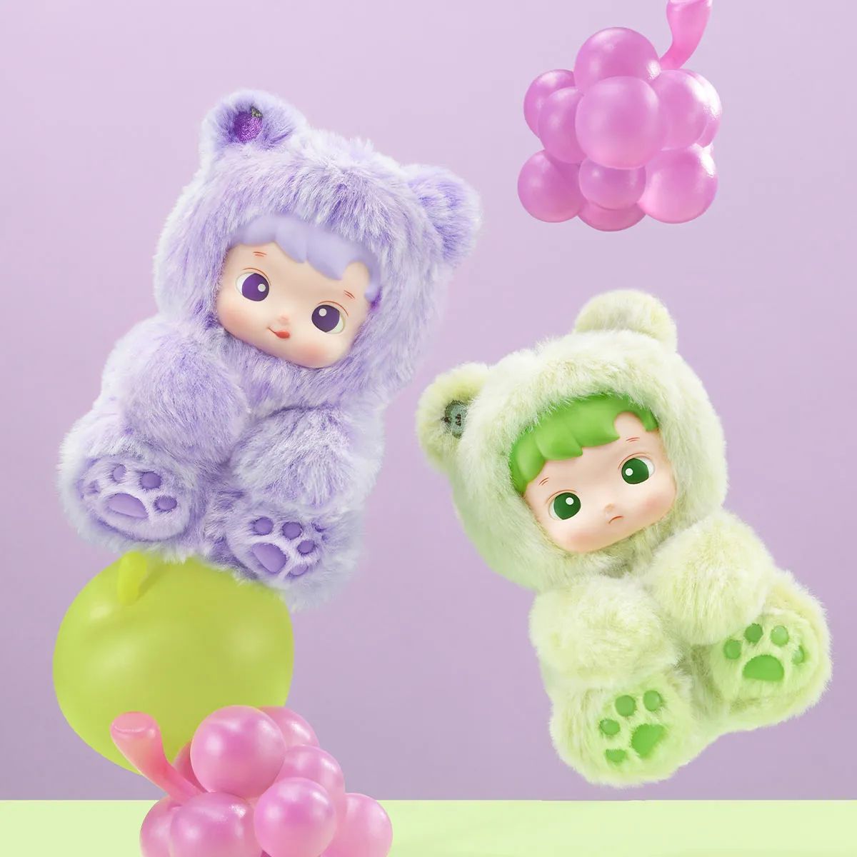HACIPUPU Gummy Bear Series - Vinyl Plush Pendant Blind Box (AUTHENTIC)