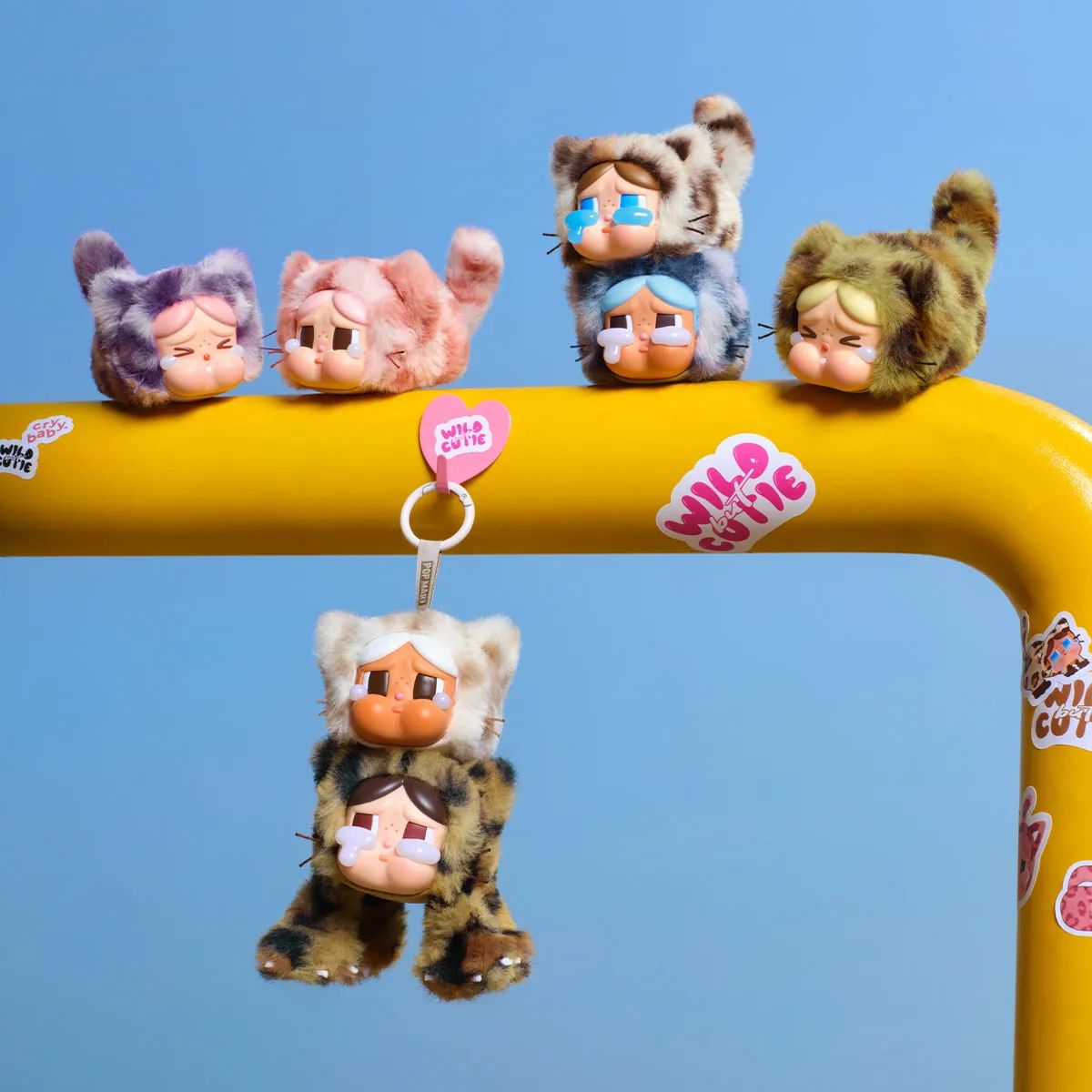 CRYBABY Wild but Cutie Series - Vinyl Plush Pendant Blind Box (AUTHENTIC)